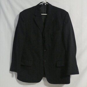 MOORES | JOSEPH & FEISS INTERNATIONAL TRAVELLER | 42 Short | Striped Navy Jacket